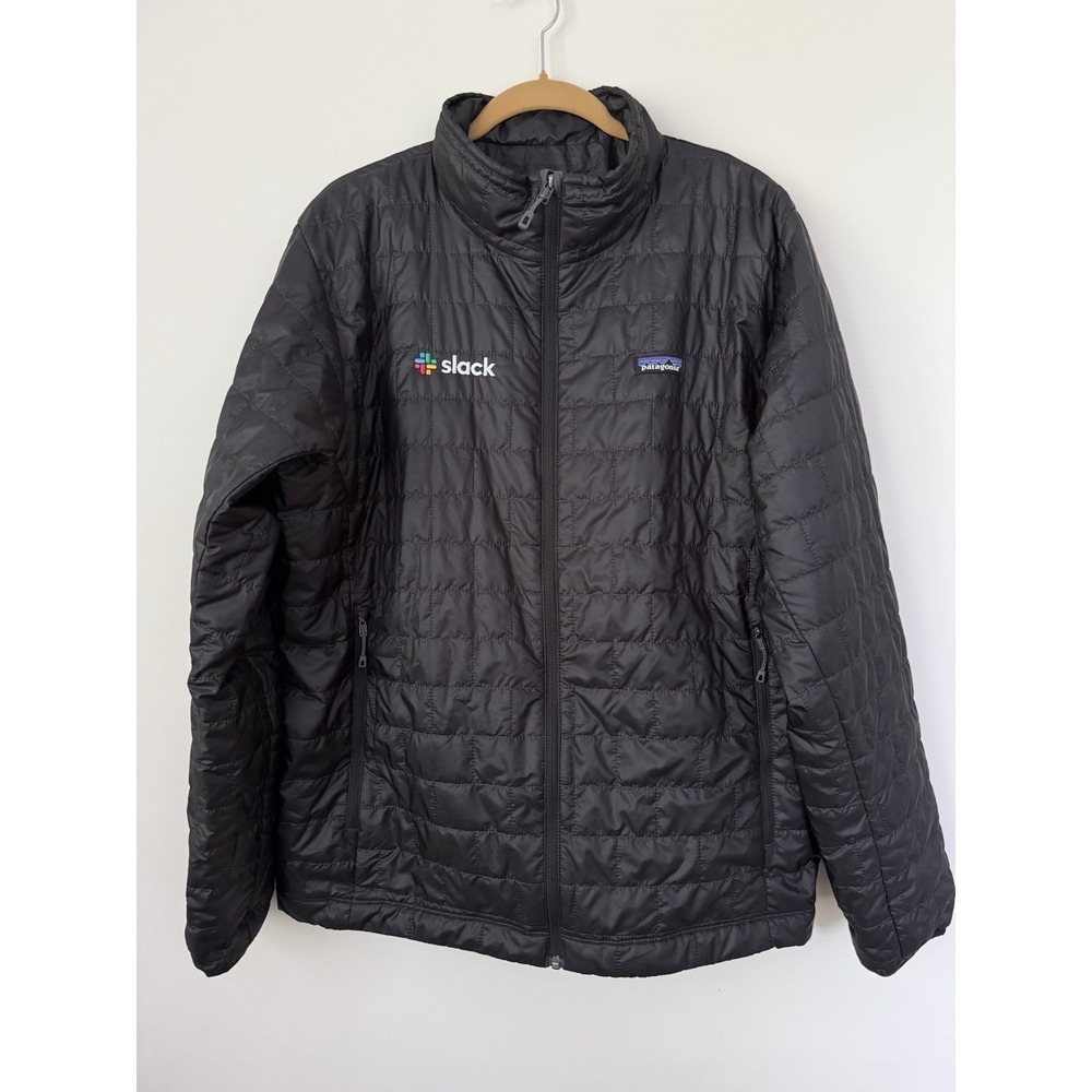 Patagonia Mens Nano Puff Jacket XL Black PRISTINE Outdoor Packable Lightweight
